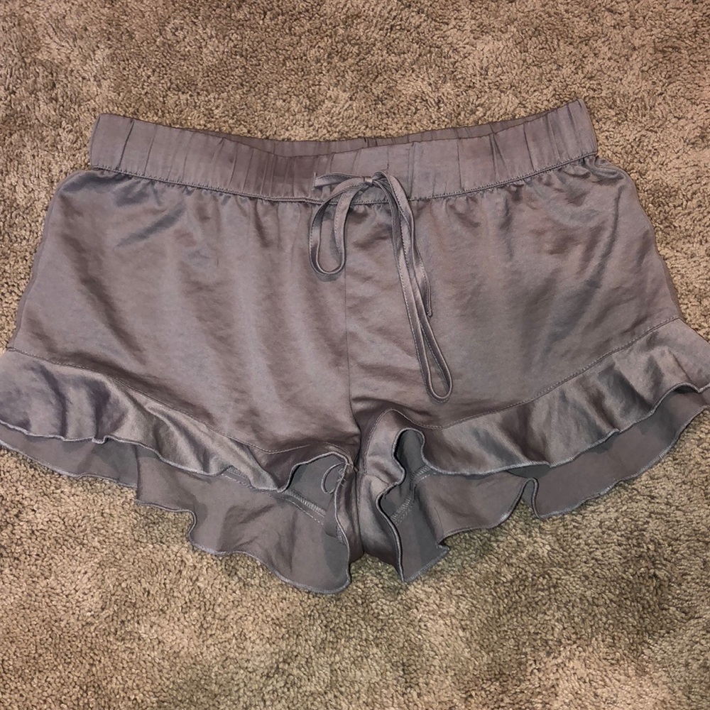 Sheer pajama shorts